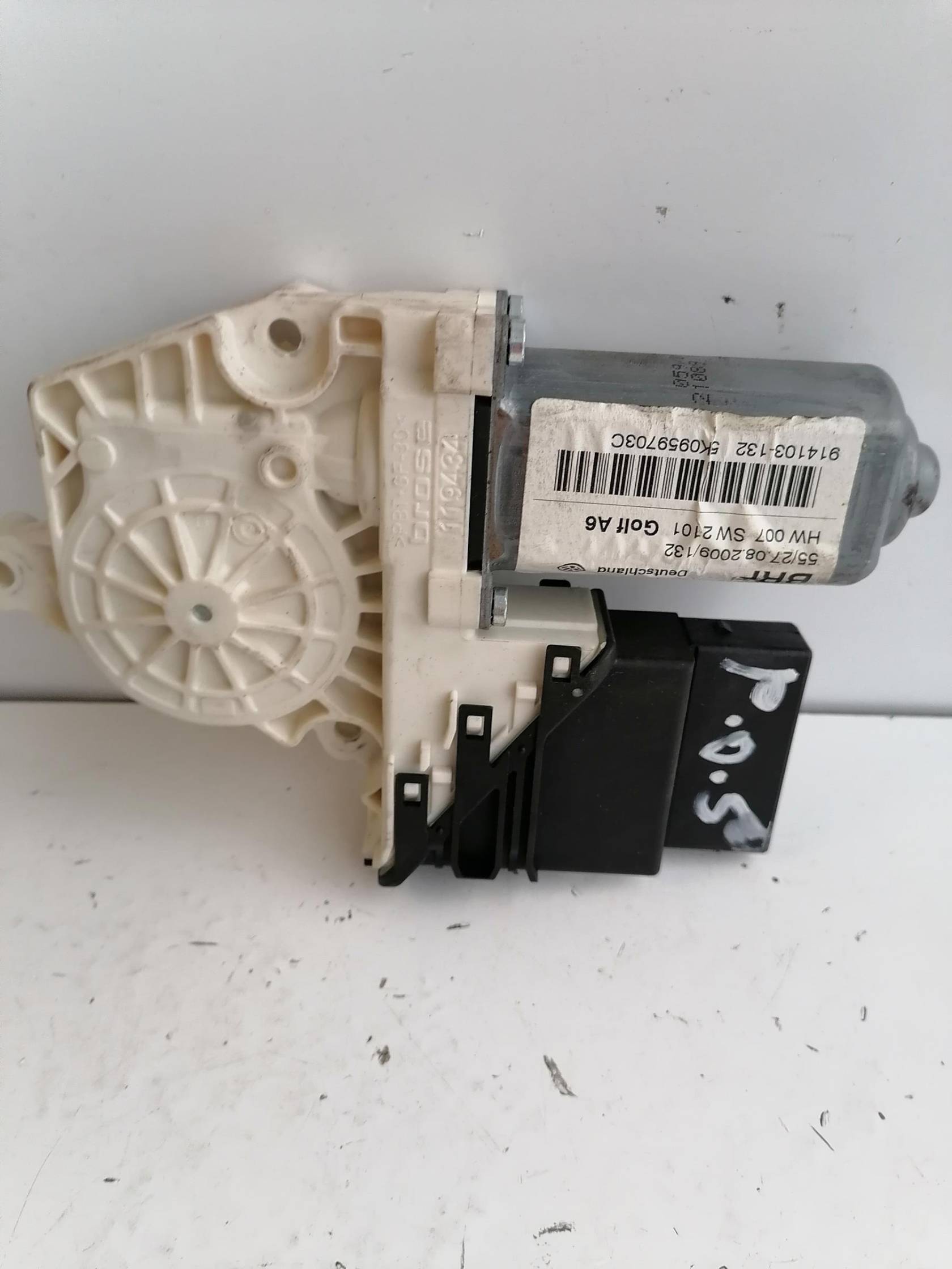 Alzacristallo elettr. porta post. sx.